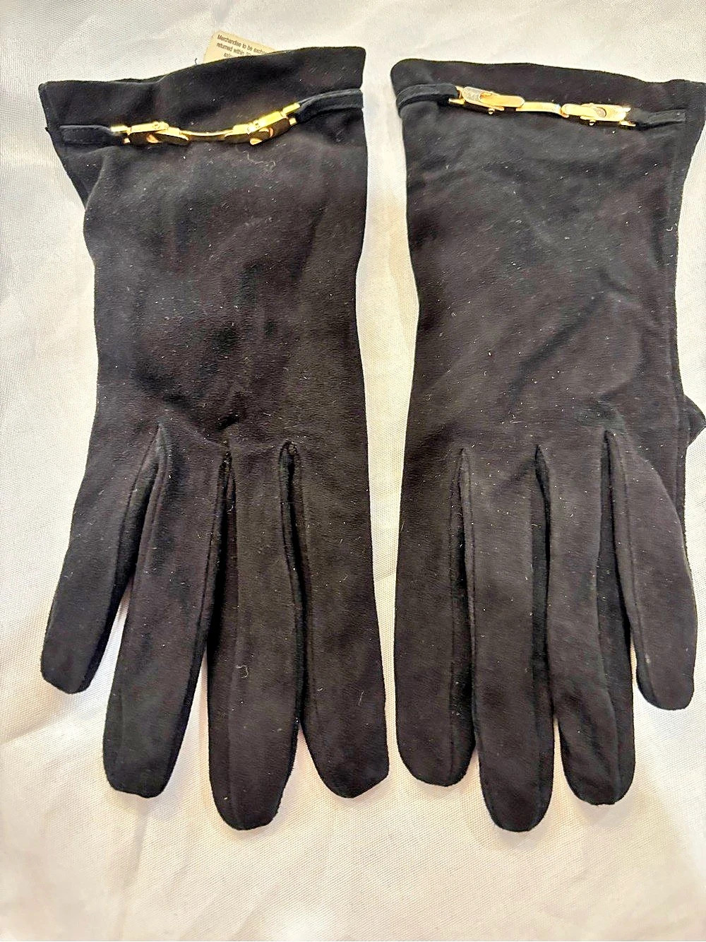 Fendi Vintage Fendi FF Logo Hardware Gloves Gloves